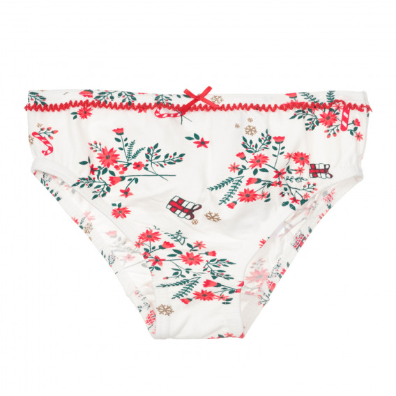 Памучен комплект от два броя коледни бикини, многоцветни Chicco 251510 6