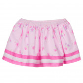 Памучна пола за бебе с флорални мотиви, розова Chicco 251666 