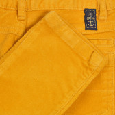 Памучен панталон, жълт Chicco 252202 3