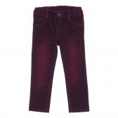 Памучен панталон с пет джоба, червен Chicco 252782 