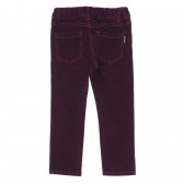 Памучен панталон с пет джоба, червен Chicco 252785 4