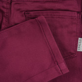 Памучен панталон, червен Chicco 252788 3