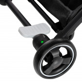 Лятна бебешка количка Luka с покривало за крачета, черна с камуфлаж ZIZITO 253384 9