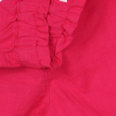 Памучен къс панталон с джобчета, розов Benetton 253812 3