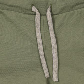 Памучен къс панталон за бебе, зелен Benetton 253863 3