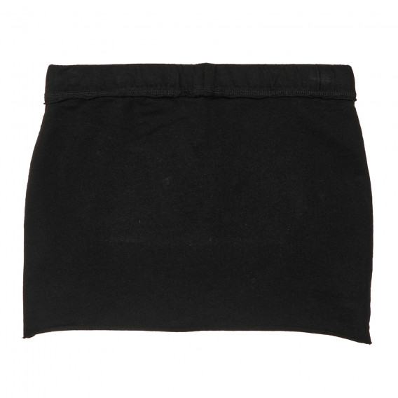 Памучна спортна пола, черна Sisley 253878 4
