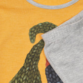 Памучна пижама от две части за бебе, многоцветна Benetton 253932 3