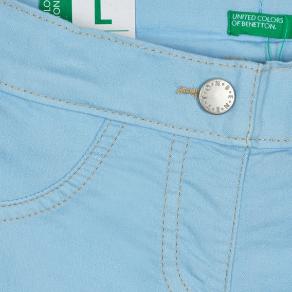 Втален панталон, светлосин Benetton 253955 2