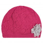 Комплект шал и шапка за бебе, розови Chicco 254240 5
