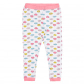 Памучна пижама DONUT с розови акценти, бяла Chicco 254397 6