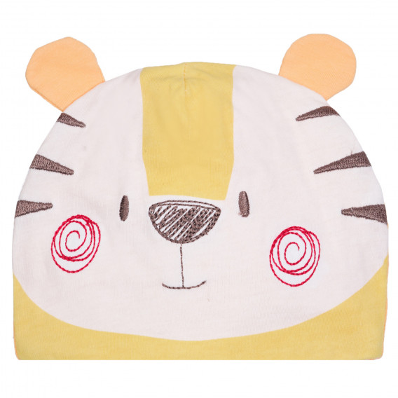 Шапка за бебе "тигър", оранжева Chicco 254702 