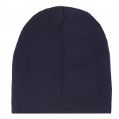 Памучна шапка с щампа, синя Chicco 254713 3