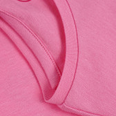 Памучна тениска с брокатена звезда за бебе, розова Chicco 254830 3