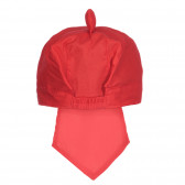 Памучна шапка за бебе, червена Chicco 254856 3