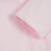 Памучна жилетка с щампа на зайче за бебе, розова Chicco 254952 3