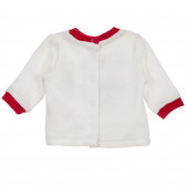 Памучен коледен комплект от блуза и ританки с мечета за бебе Chicco 255170 12