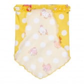 Кърпа за глава с фигурален принт и щампа за бебе, жълта Chicco 255259 3