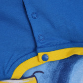 Памучна тениска FISH за бебе, синя Chicco 255282 3
