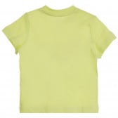 Памучна тениска с щампа на ракети, зелена Chicco 255295 4