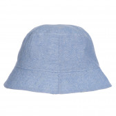 Памучна шапка с щампа на кола за бебе, синя Chicco 255341 3