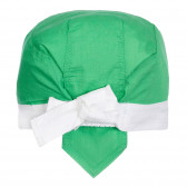 Памучна шапка за бебе, зелена Chicco 255417 2