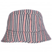Памучна шапка на райе с апликация джоб, многоцветна Chicco 255430 3