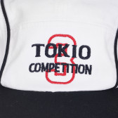 Памучна шапка TOKIO за бебе, бяла Chicco 255438 2