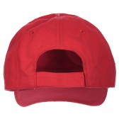 Памучна шапка BASEBALL с козирка, червена Chicco 255442 3