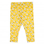 Памучен комплект блуза и клин за бебе в синьо и жълто Chicco 255470 7
