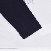 Памучна блуза SAILOR в синьо и бяло Chicco 255606 3