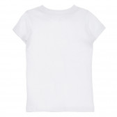 Памучен комплект от два броя тениски в бяло и сиво Chicco 255612 5