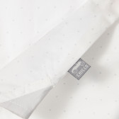 Памучна риза с вратовръзка за бебе, бяла Chicco 255637 3