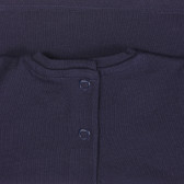 Памучна тениска с брокатен надпис за бебе, тъмносиня Chicco 255723 3