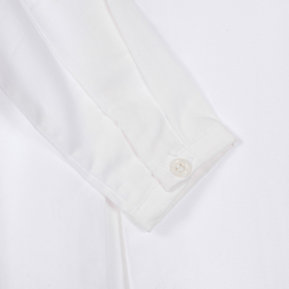 Памучна риза за бебе, бяла Chicco 255753 3