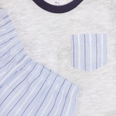 Памучна пижама за бебе, многоцветна Chicco 255793 3