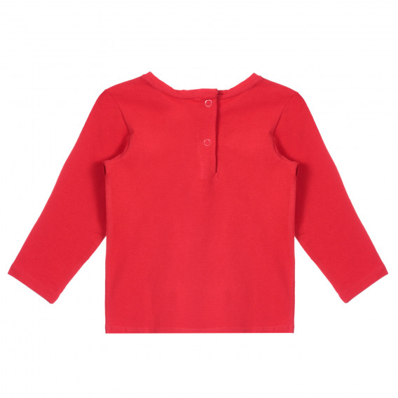 Памучна блуза TOAST за бебе, червена Chicco 255825 4