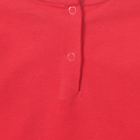 Памучна блуза TOAST за бебе, червена Chicco 255826 2