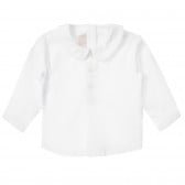 Памучна риза с обла яка за бебе Chicco 255845 