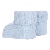 Плетени чорапи за бебе, сини Chicco 255915 3