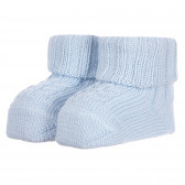 Плетени чорапи за бебе, сини Chicco 255916 2
