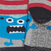 Памучни чорапи MONSTER, многоцветни Chicco 255942 2