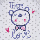 Памучна пижама TENDER, сива Chicco 256077 3