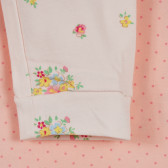 Памучна пижама HELLO SPRING за бебе, розова Chicco 256085 4