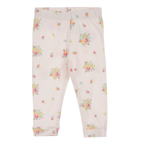 Памучна пижама HELLO SPRING за бебе, розова Chicco 256087 6
