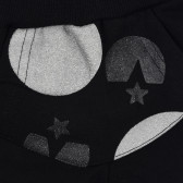 Комплект суитшърт и панталон за бебе в сиво и черно Chicco 256169 4