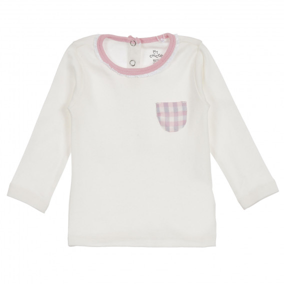 Памучна пижама за бебе, многоцветна Chicco 256212 