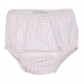 Памучен комплект рокля с гащи за бебе, розов Chicco 256224 6