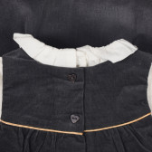 Памучен комплект блуза с рокля за бебе Chicco 256338 3