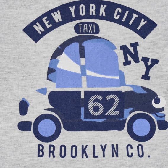 Пижама NEW YORK CITY в сиво и синьо Chicco 256400 3