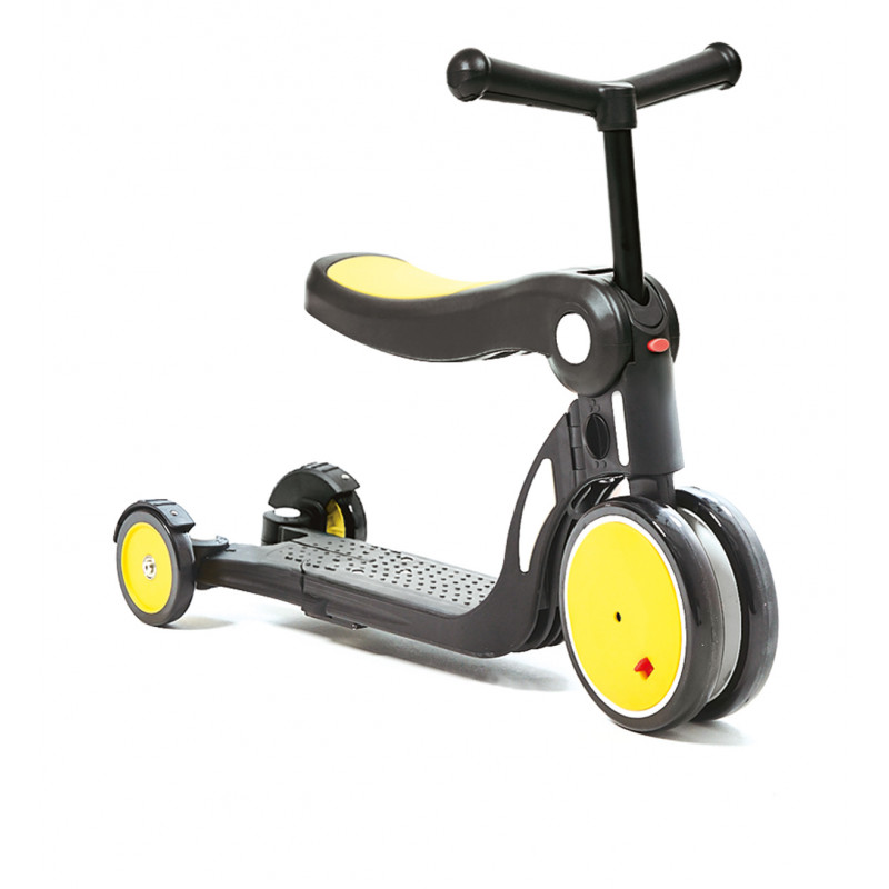 Детски скутер 4 в 1 ALL RIDE, цвят: Жълт  256905